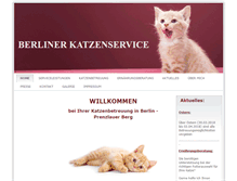 Tablet Screenshot of berlinerkatzenservice.de